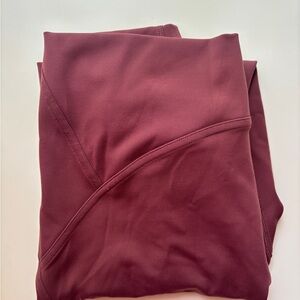 Lululemon Burgundy Leggings